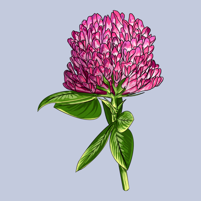 Red Clover Illustrations Long Sleeve Tee by LillyAllenDesigns | Teevron