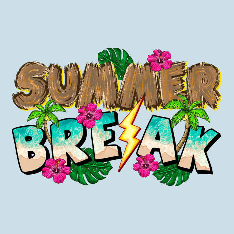 Summer Break Ladies Tee by CowhideDigitalArt | Teevron