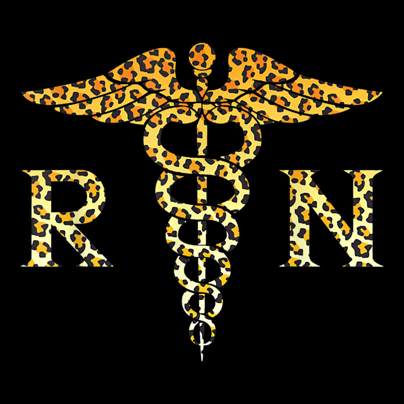 Rn Registered Nurse Leopard Lovely Nursing Student T Shirt Heavy Core Tee by linhVisuals | Teevron