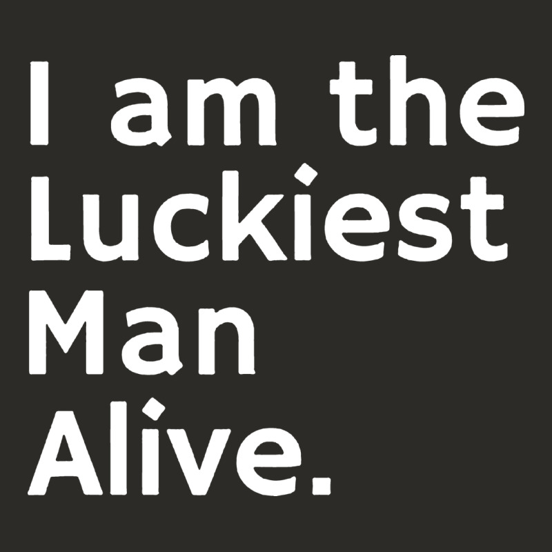 Luckiest Man Alive Heavy Core Tee by linhVisuals | Teevron