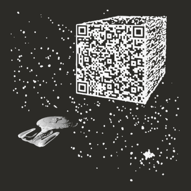 Qr Code Cube We Are The Borg Heavy Core Tee by linhVisuals | Teevron