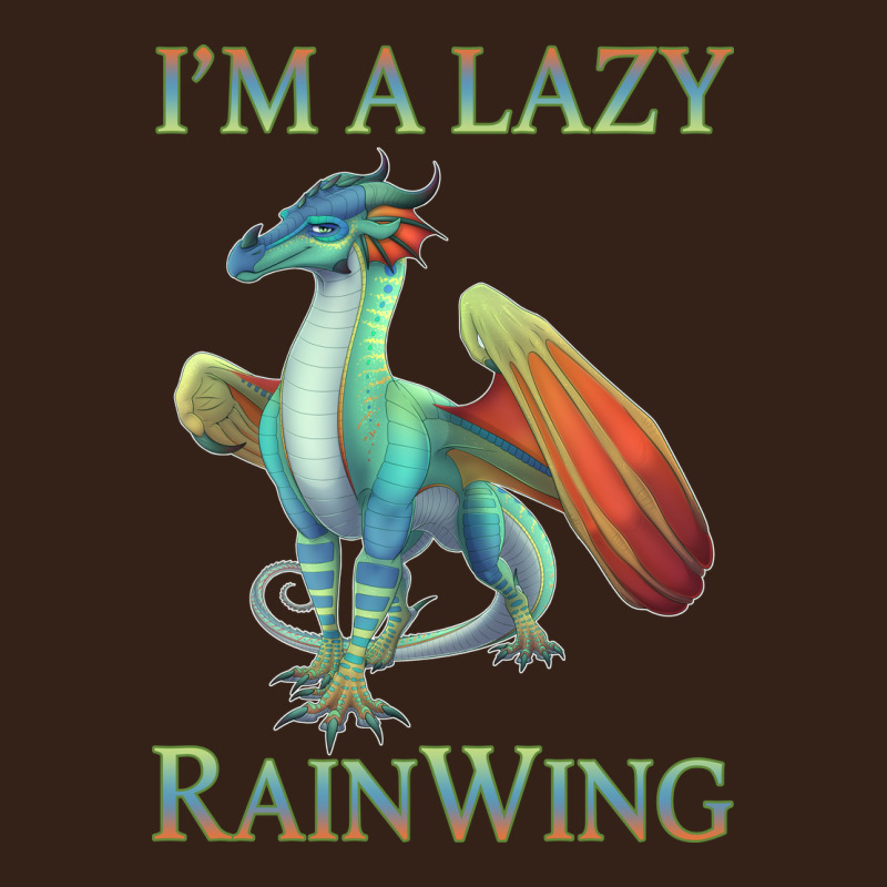 Chill Rainwing Dragon Retro Fan Tee Wings Of Fire Heavy Core Tee by linhVisuals | Teevron