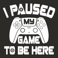 I Paused My Game To Be Here Heavy Core Tee | Teevron