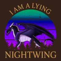 Wings Of Fire I Am A Lying Nightwing Vintage Heavy Core Tee | Teevron