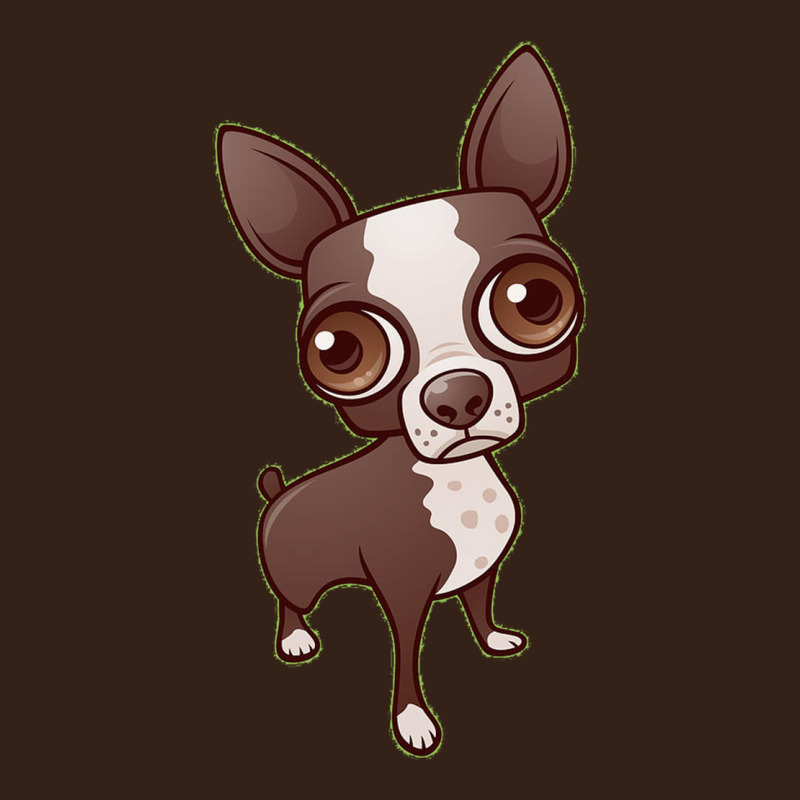 Zippy The Boston Terrier Heavy Core Tee by linhVisuals | Teevron