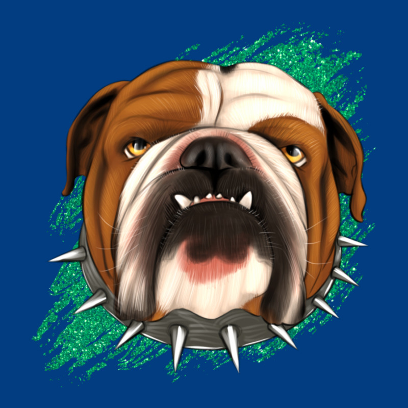 Bulldog Green Glitter Premium Sweatshirt by Jasminsmagicworld | Teevron