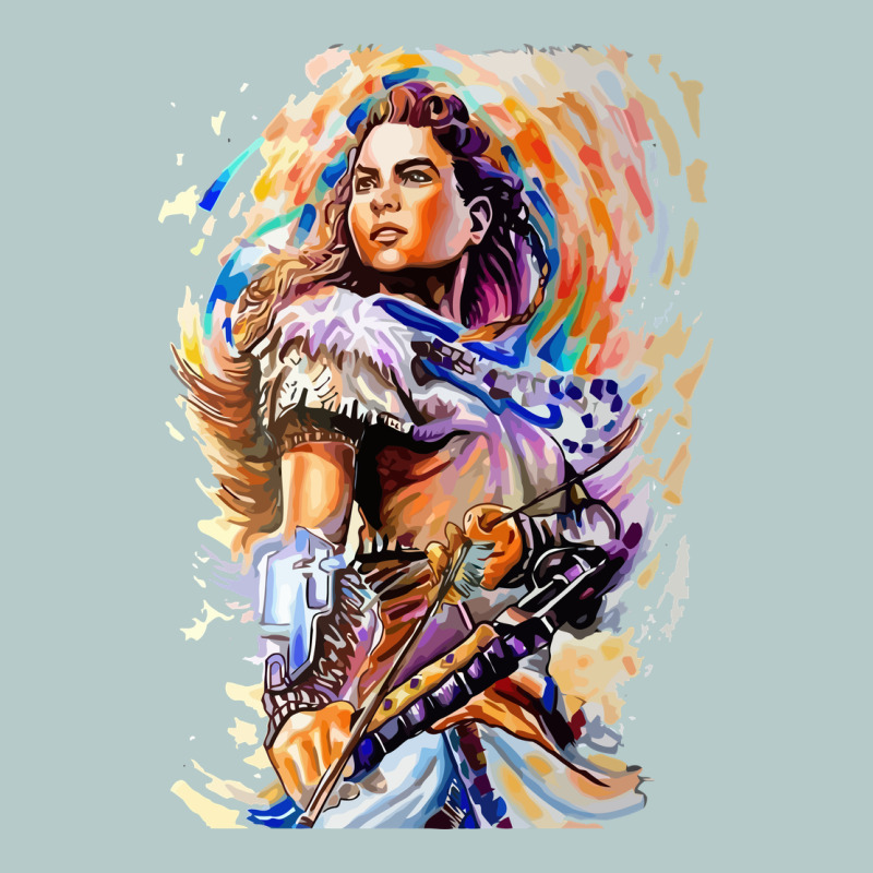 Aloy - Horizon Forbidden West Heavy Core Tee by linhVisuals | Teevron