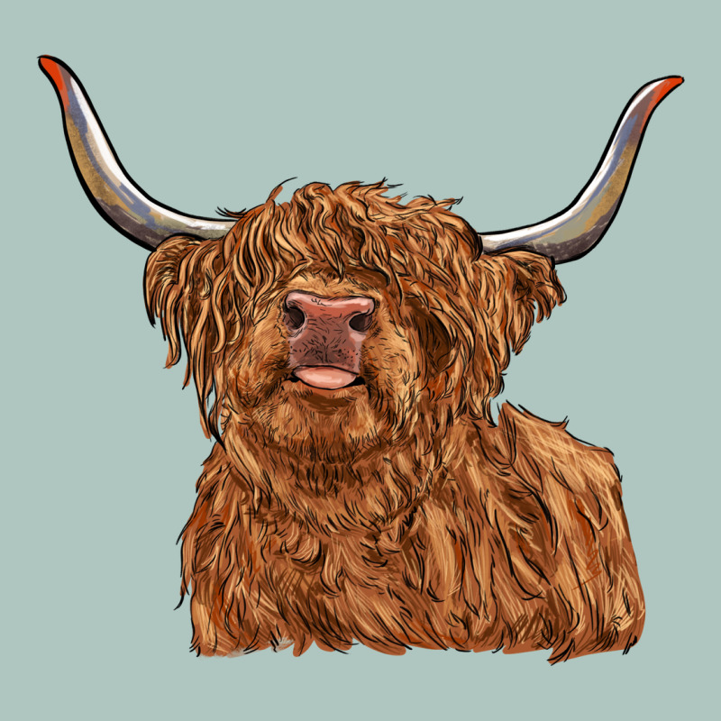 Highland Cow Premium Sweatshirt by RanaPortraitStore | Teevron