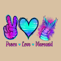 Peace Love Mermaid Heavyweight Hoodie | Teevron