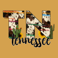 Tenesse State Cowhide Serape Cactus Urban Hoodie | Teevron
