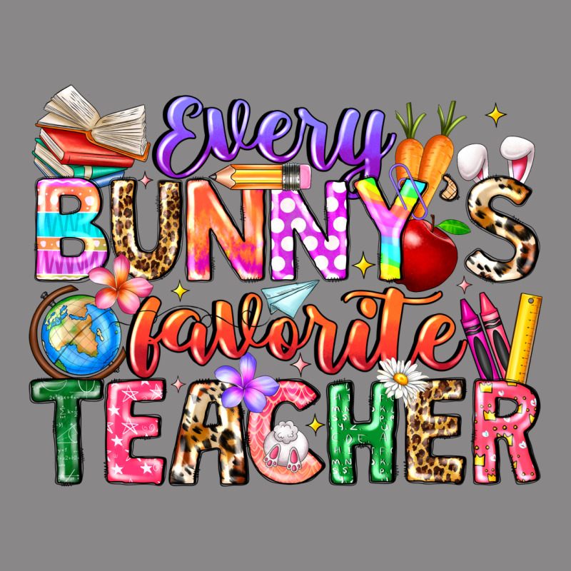 Every Bunny Favorite Teacher Easter Vintage Tee by CowhideDigitalArt | Teevron