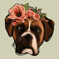 Floral Boxer Heavy Core Tee | Teevron