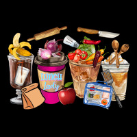 Lunch Lady Coffee Cups Heavy Core Tee | Teevron
