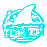 fins up ocean | Teevron