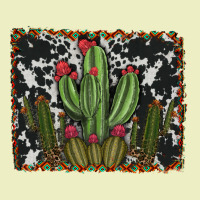 Aztec Cowhide Cacti Urban Hoodie | Teevron