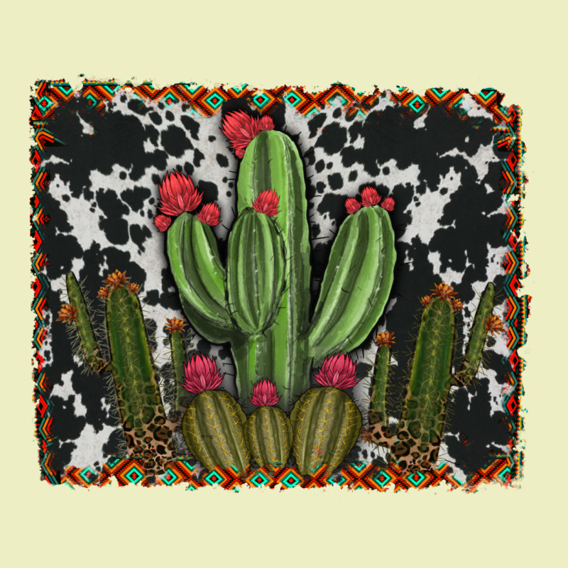 Aztec Cowhide Cacti Urban Hoodie by RanaPortraitStore | Teevron