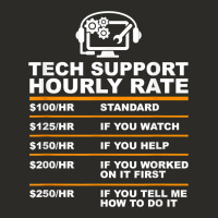 Tech Support Hourly Rate T Shirt Heavy Core Tee | Teevron