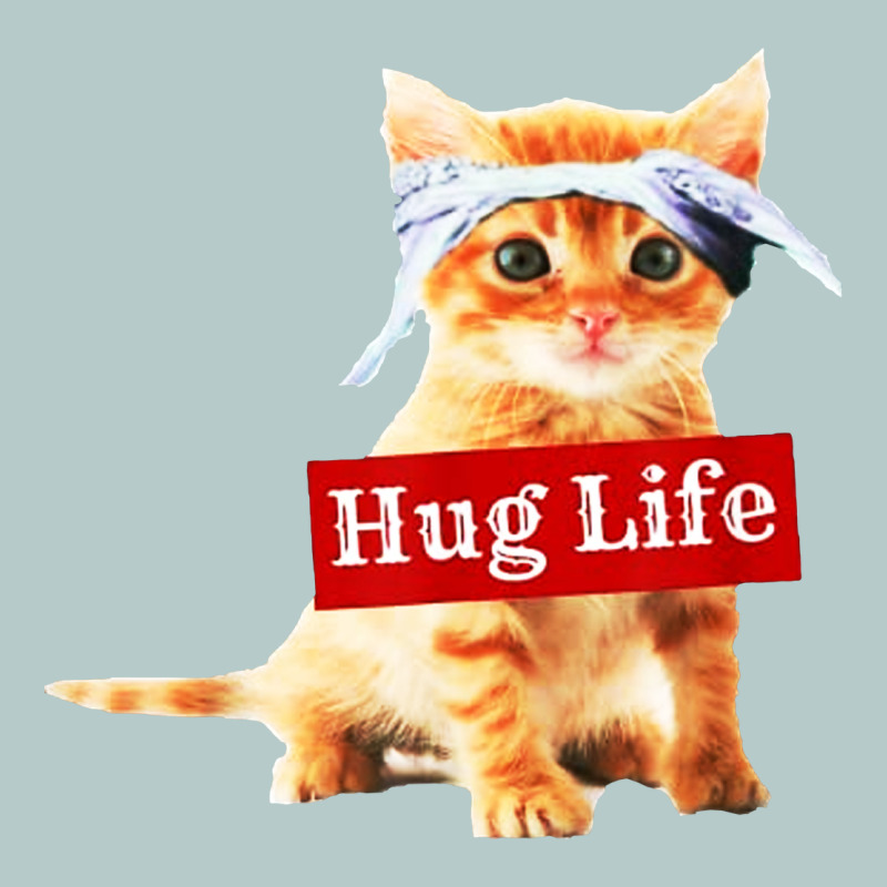 Hug Life Kitty Cat Heavy Core Tee by linhVisuals | Teevron