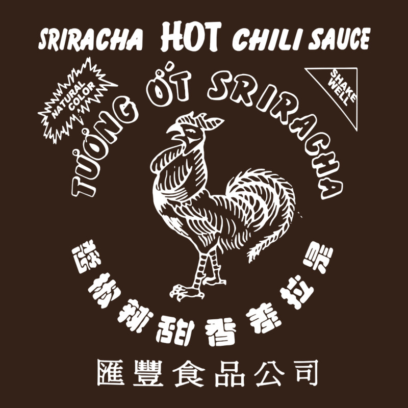 Sriracha Official Hot Chili Sauce Men's Graphic Heavy Core Tee by linhVisuals | Teevron
