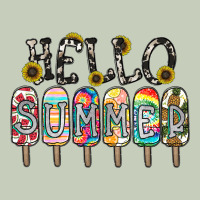 Name Vibrant Summer Greeting With Popsicles Ladies Tee | Teevron
