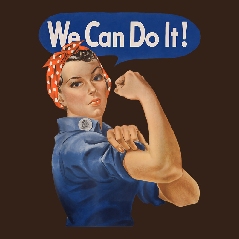 Rosie The Riveter Shirt We Can Do It Feminist Retro T Shirt Heavy Core Tee by linhVisuals | Teevron