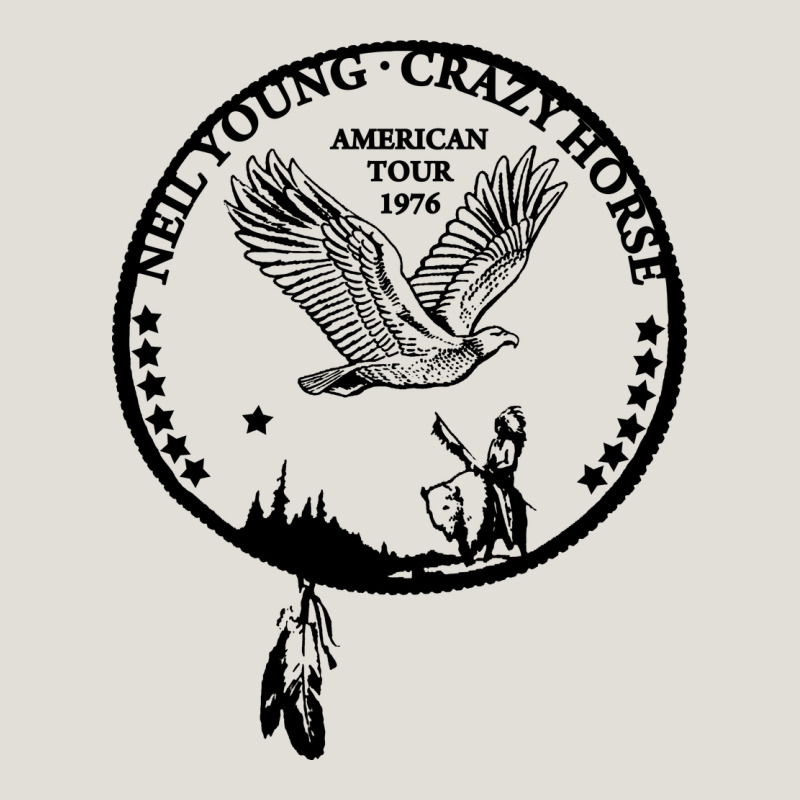 Neil Young Crazy Horse American Tour 1976 [tw] Heavy Core Tee by linhVisuals | Teevron