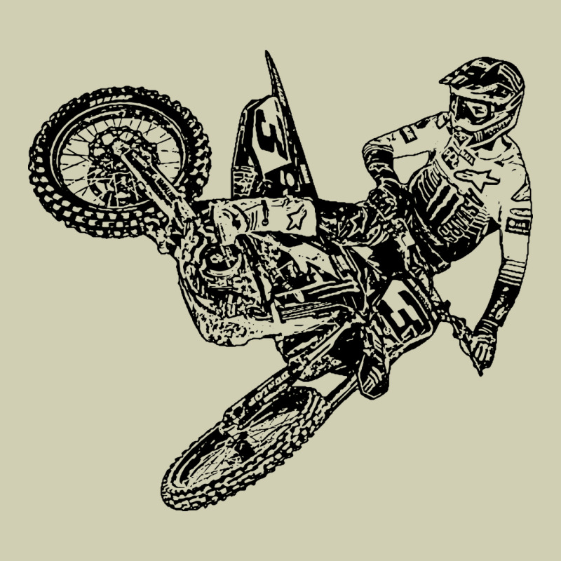 Eli Tomac Jump Illustration Heavy Core Tee by linhVisuals | Teevron