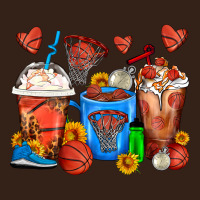 Basketball Coffee Cups Heavy Core Tee | Teevron