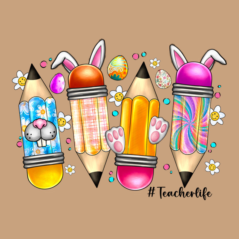 Easter Teacher Life Vintage Tee by CowhideDigitalArt | Teevron