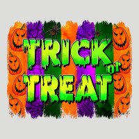 Trick Or Treat Brushstroke Zipper Hoodie | Teevron