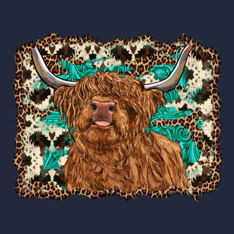 Highland Cow Western Background Premium Sweatshirt by RanaPortraitStore | Teevron