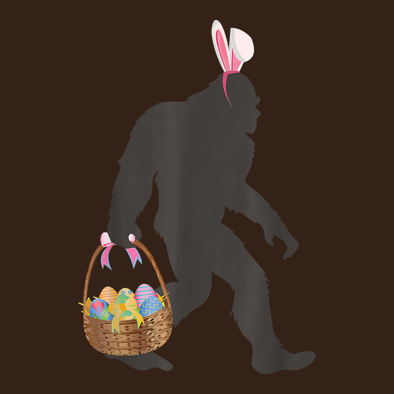 Funny Bigfoot Easter Design With Easter Basket And Bigfoot T Shirt Heavy Core Tee by linhVisuals | Teevron
