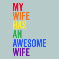 My Wife Has An Awesome Wife Funny Lesbian Wedding Gift T Shirt Heavy Core Tee | Teevron