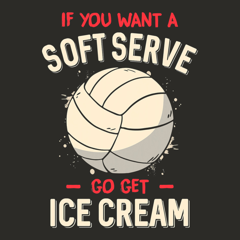 Funny Volleyball If You Want A Soft Serve Volleyball T Shirt Heavy Core Tee by linhVisuals | Teevron