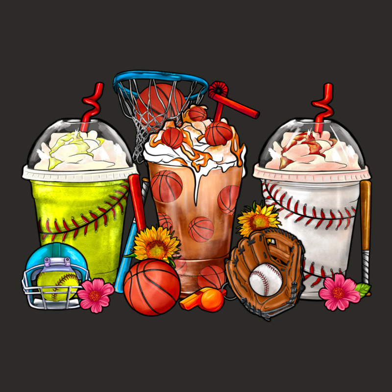 Softball Basketball Baseball Sports Coffee Cups Heavy Core Tee by FaDigitalArtStudio | Teevron
