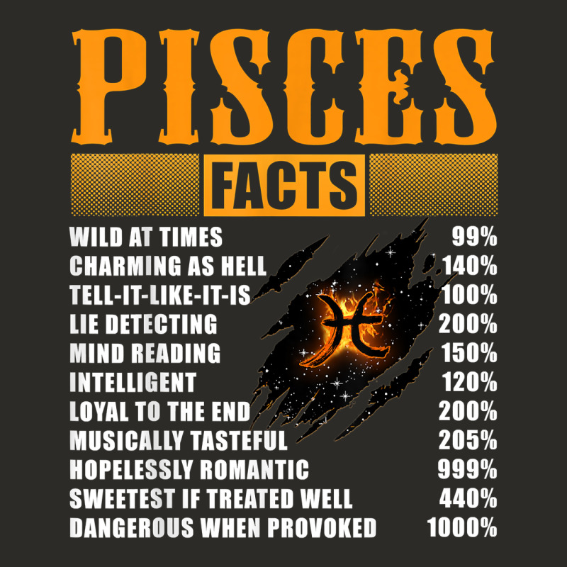 Pisces Facts T Shirt Pisces Birthday Gifts Heavy Core Tee by linhVisuals | Teevron