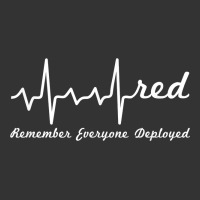 red friday military remember everyone deployed heartbeat t shirt | Teevron