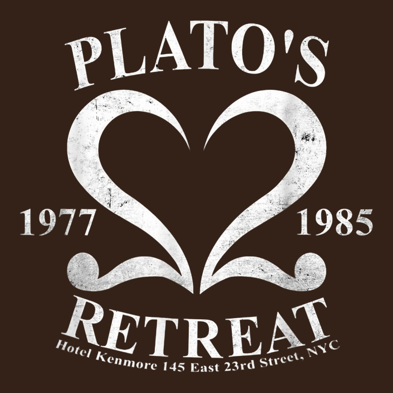 Plato Retreat Club Vintage Retro Nyc T Shirt Heavy Core Tee by linhVisuals | Teevron