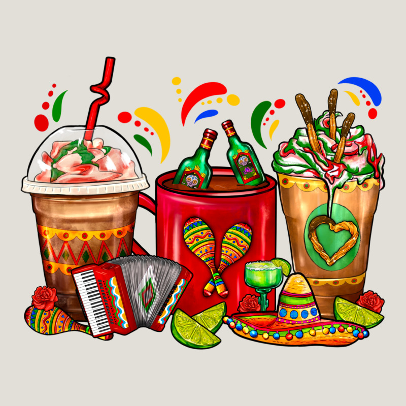 Mexico Coffee Cups Heavy Core Tee by FaDigitalArtStudio | Teevron