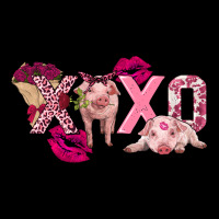 Valentine's Day Pig Xoxo Premium Tee | Teevron