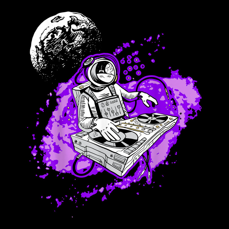 Techno Astronaut Electronic Music Rave Festival Raver T Shirt Heavy Core Tee by linhVisuals | Teevron