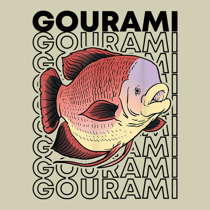 Giant Gourami Fish 80's Monster Fish Keeper Tropical Fish T Shirt Heavy Core Tee by linhVisuals | Teevron