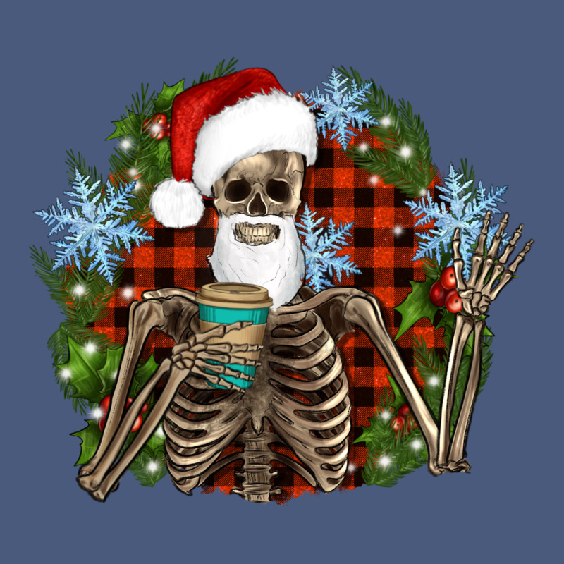 Santa Skeleton Christmas Vintage Hoodie by Artiststas | Teevron