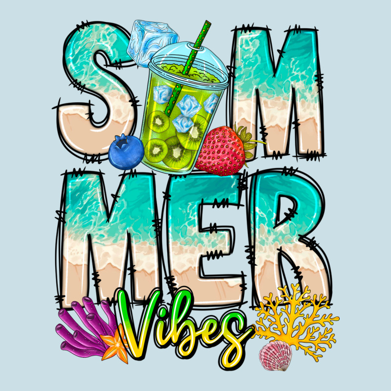 Summer Vibes Ladies Tee by CowhideDigitalArt | Teevron