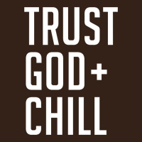 Trust God And Chill Tee Vintage Pullover Hoodie Heavy Core Tee | Teevron