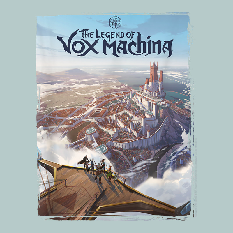 The Legend Of Vox Machina Poster Art Heavy Core Tee by linhVisuals | Teevron