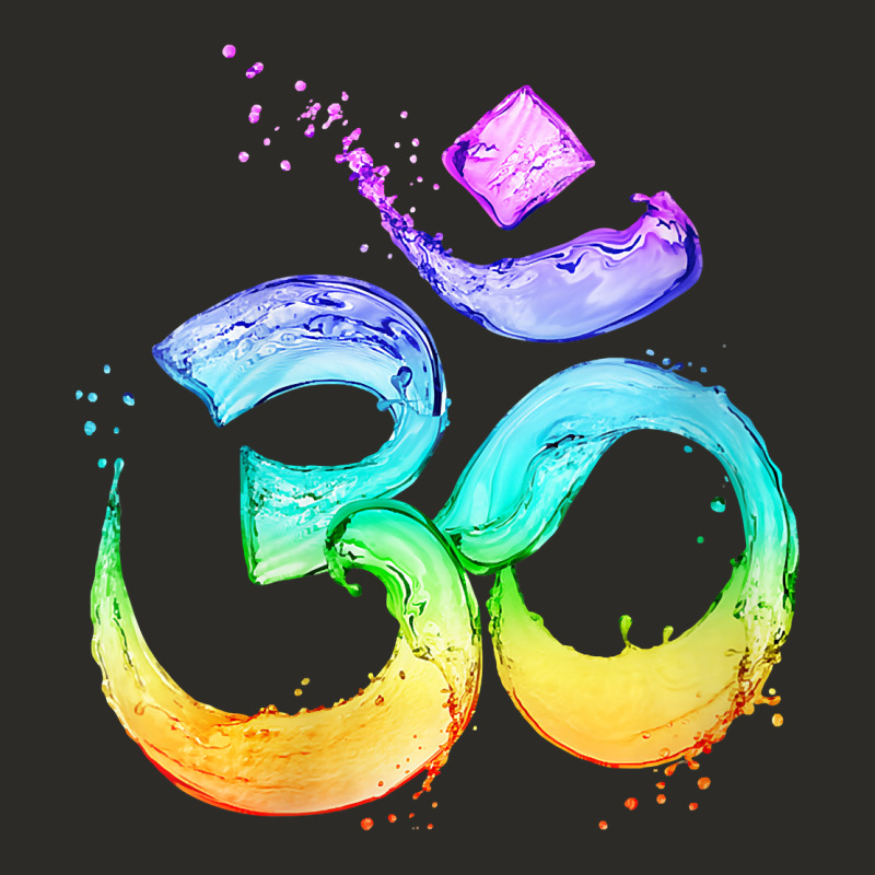 Womens Om Symbol   Psy Trance Goa Yoga Meditation Buddhism Buddhist V Heavy Core Tee by linhVisuals | Teevron