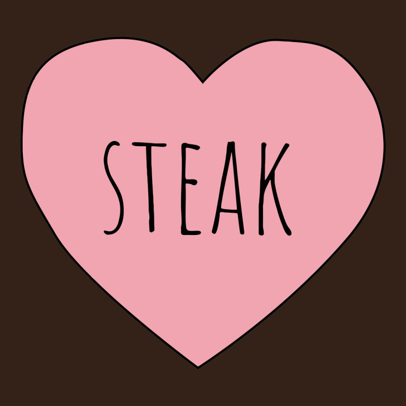 I Heart Steak Heavy Core Tee by linhVisuals | Teevron