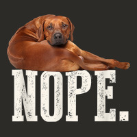 Nope Lazy Rhodesian Ridgeback T Shirt Dog Lover Gift Tee Heavy Core Tee | Teevron