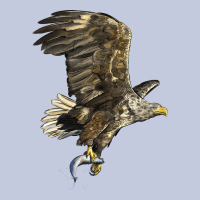 American White Sea Eagle Long Sleeve Tee | Teevron